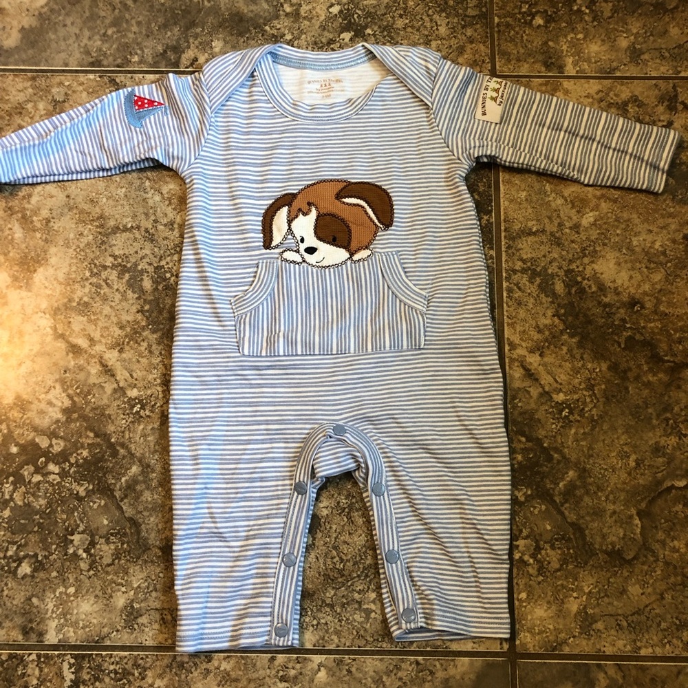 Bunnies by the Bay Dog Bodysuit